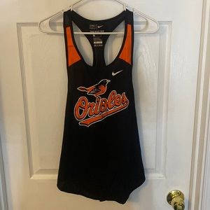 Orioles Razorback Tank. Never worn before Tags On